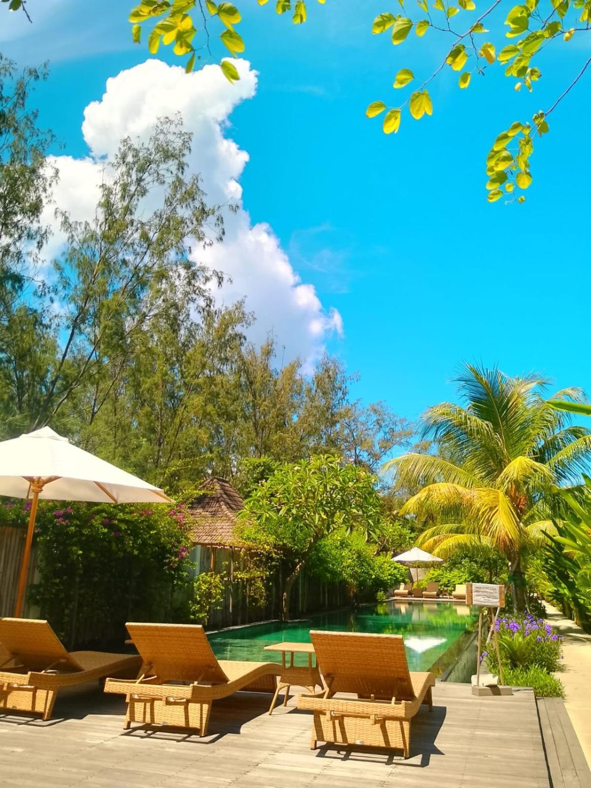 Villa Penyu Gili Trawangan Extérieur photo